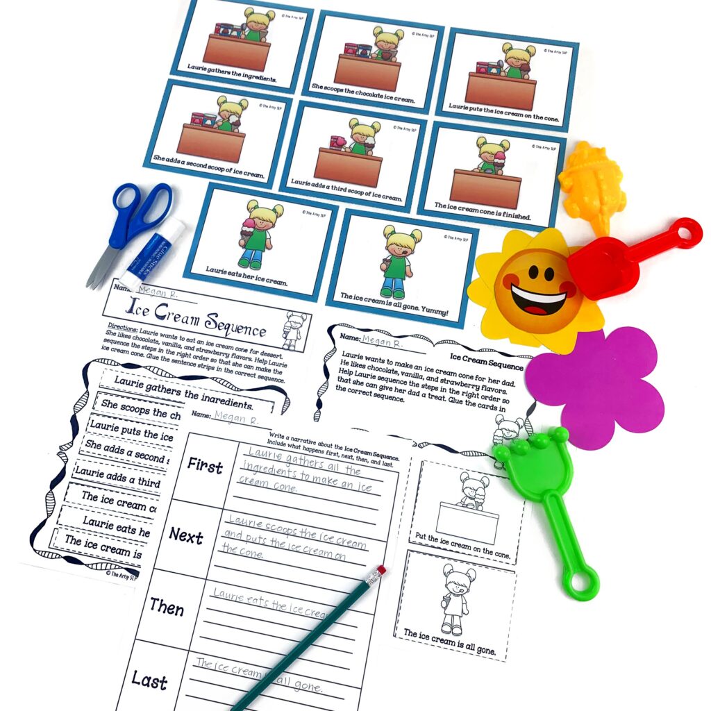 Summer Sequencing Activity