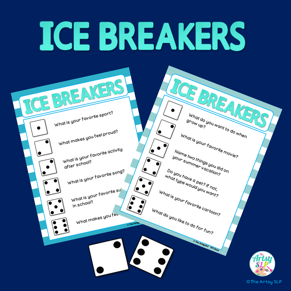 Back to School Ice Breakers