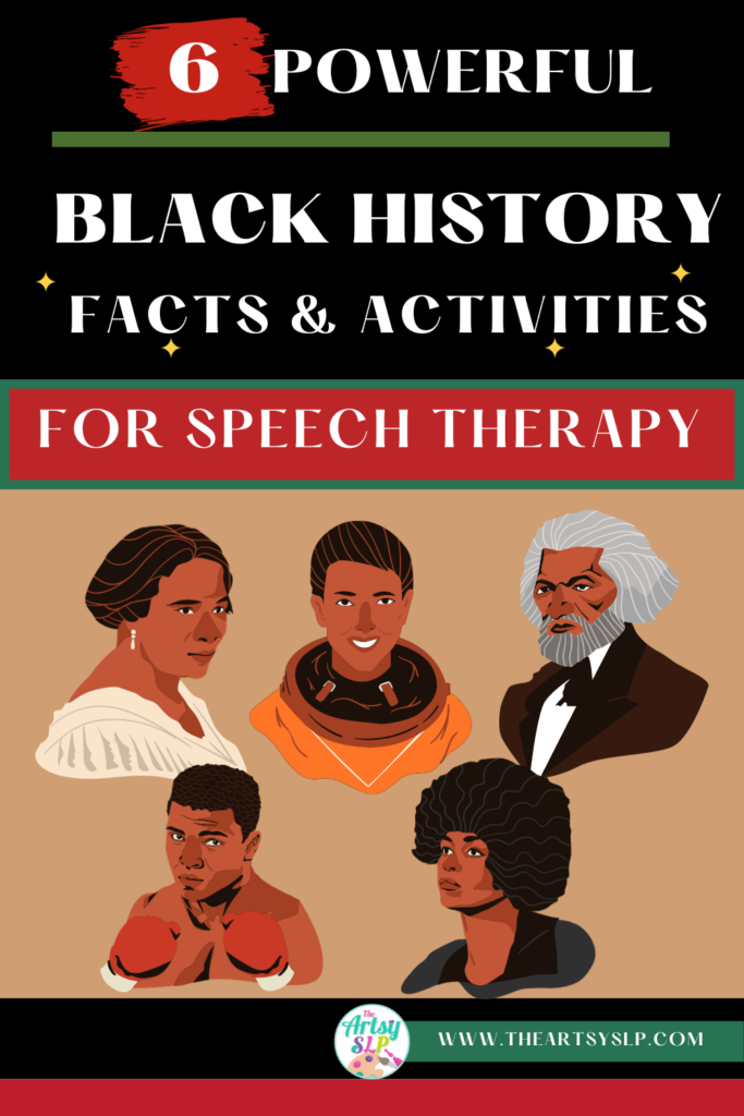 Black History Month Activities for Speech Therapy